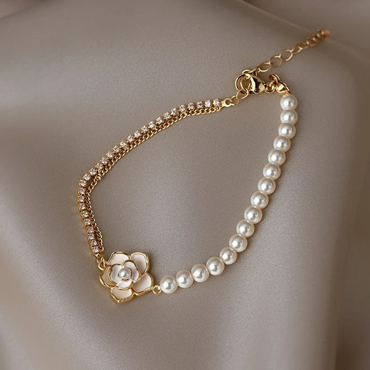 Vintage Blumenarmband