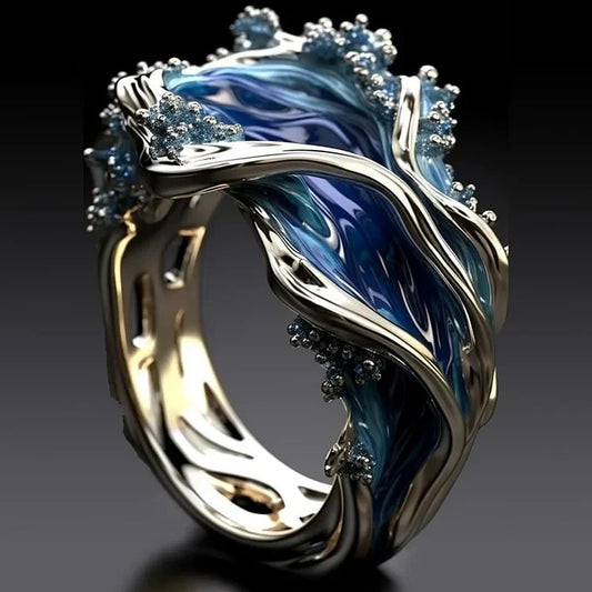 Vintage Ozean Wellenring