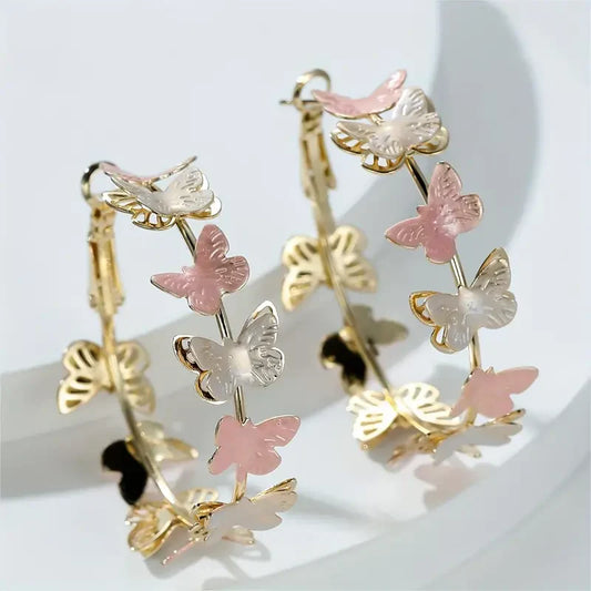 Vintage Schmetterling Ohrringe